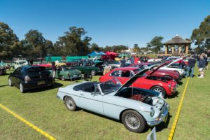 MG Car Club Sydney at All British Day