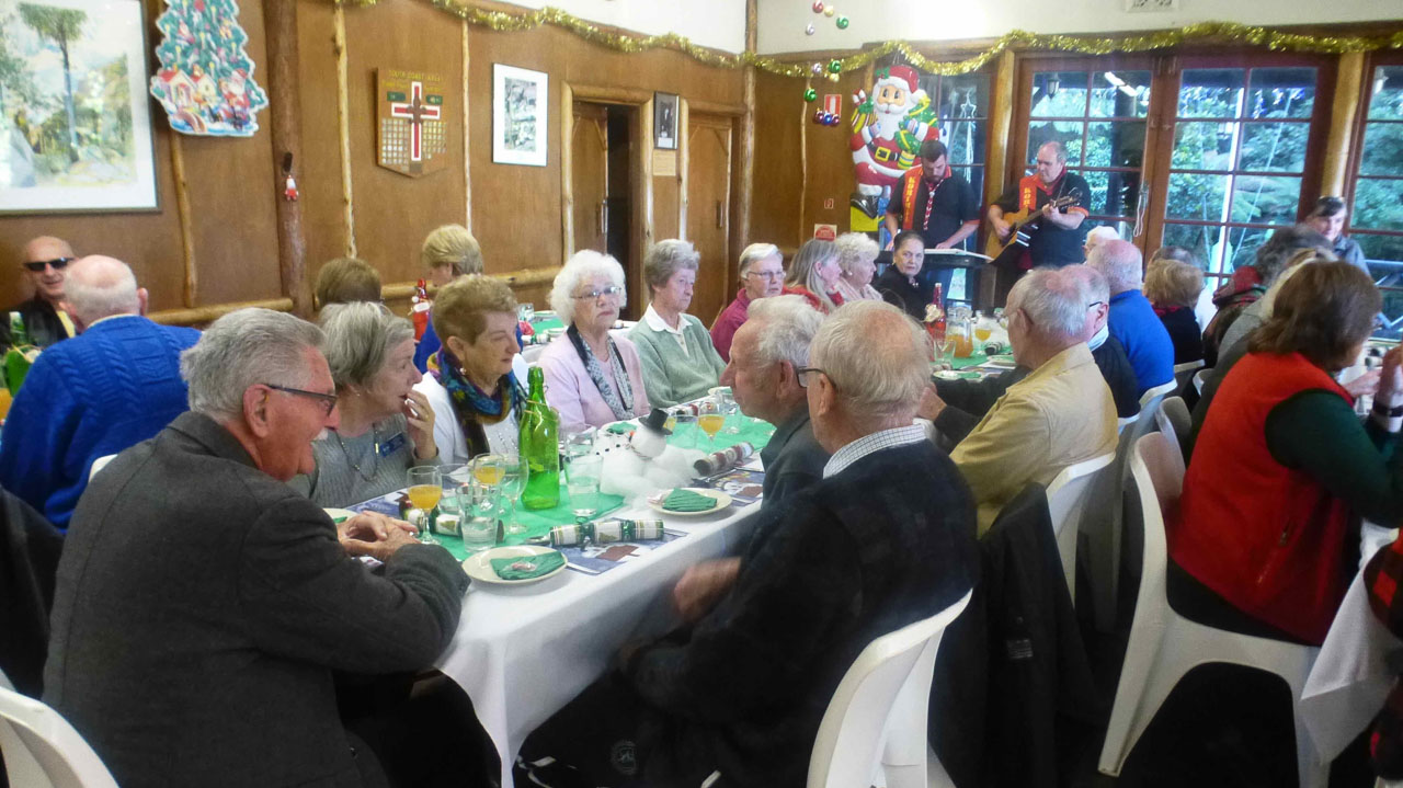 Christmas In July at Mt Keira Scout Camp