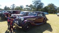 MG Car Club Illawarra Register at the 2017 All British Day