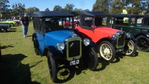 MG Car Club Illawarra Register at the 2017 All British Day