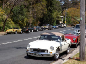 MG Car Club Mid-Week Muster to Mt Kembla Village Hotel