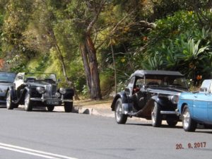 MG Car Club Mid-Week Muster to Mt Kembla Village Hotel