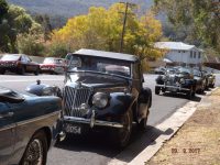 MG Car Club Mid-Week Muster to Mt Kembla Village Hotel
