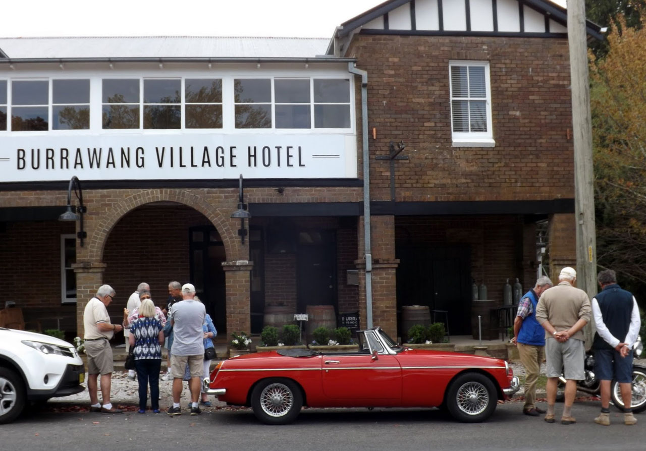 September 2017 MG Car Club Run to Lunch in the Southern Highlands