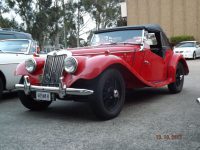 MG Car Club Sydney October Members Gathering MGB Special Presentation