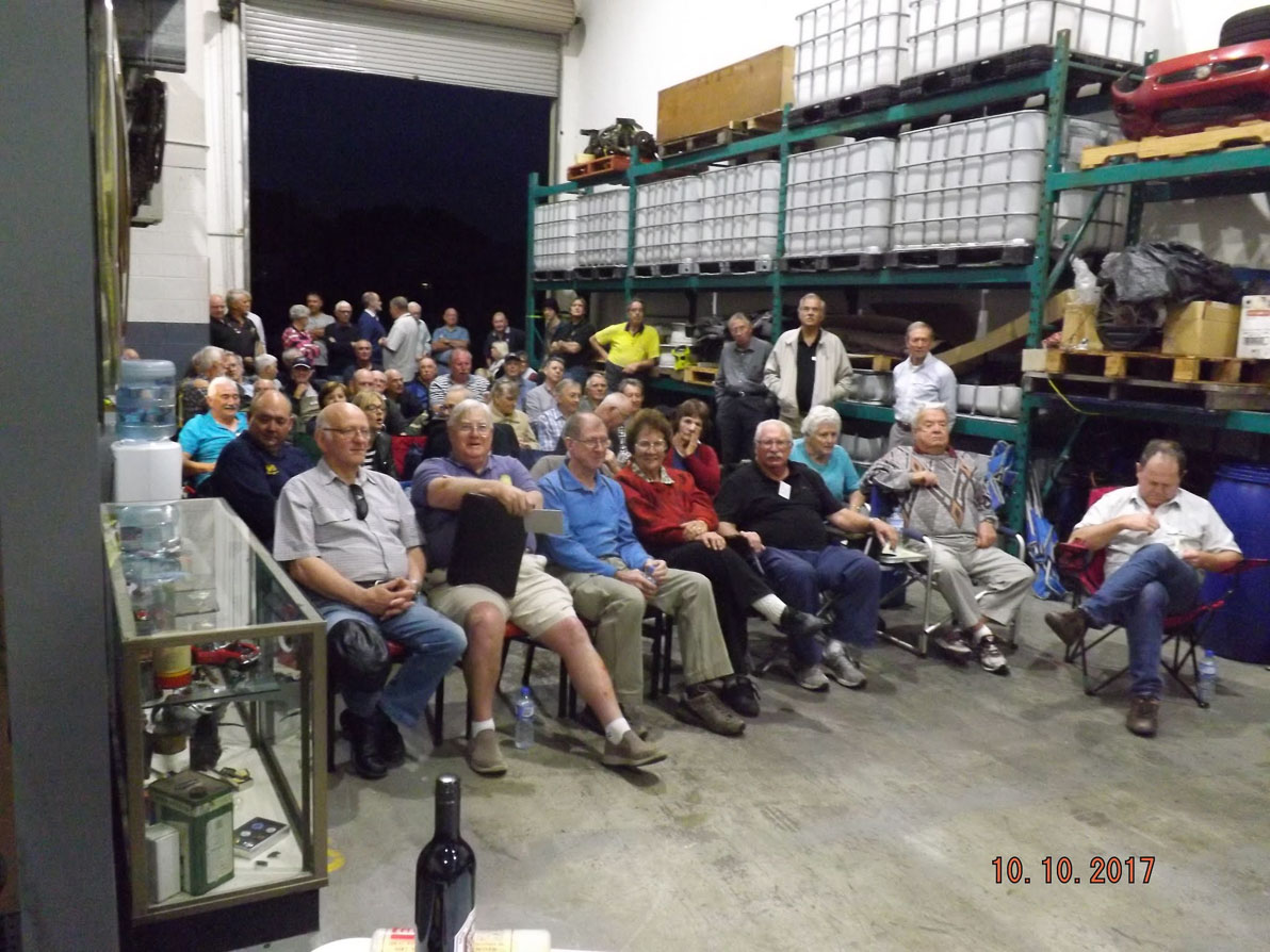 MG Car Club Sydney October Members Gathering MGB Special Presentation