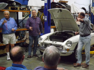 MG Car Club Sydney October Members Gathering MGB Special Presentation