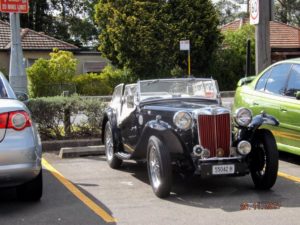 November 2017 MG Car Club Sydney Run to Laguna and Wollombi