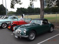 MG Car Club Display at CARnivale 2018