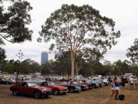 MG Car Club Display at CARnivale 2018