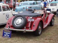 MG Car Club Display at CARnivale 2018