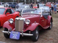 MG Car Club Display at CARnivale 2018