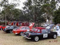 MG Car Club Display at CARnivale 2018