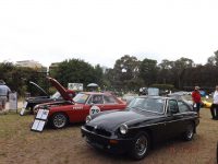 MG Car Club Display at CARnivale 2018