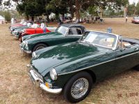 MG Car Club Display at CARnivale 2018