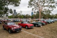 MG Car Club Display at CARnivale 2018