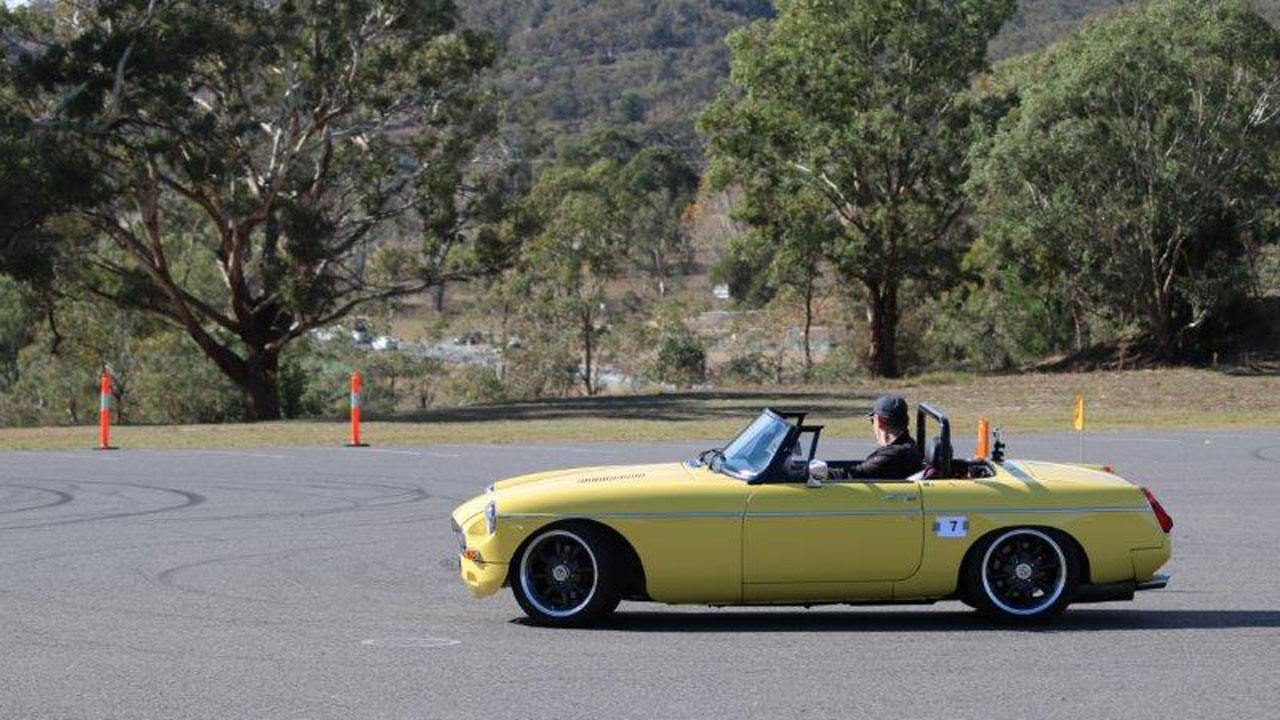 Motorkhana at the MG Nationals