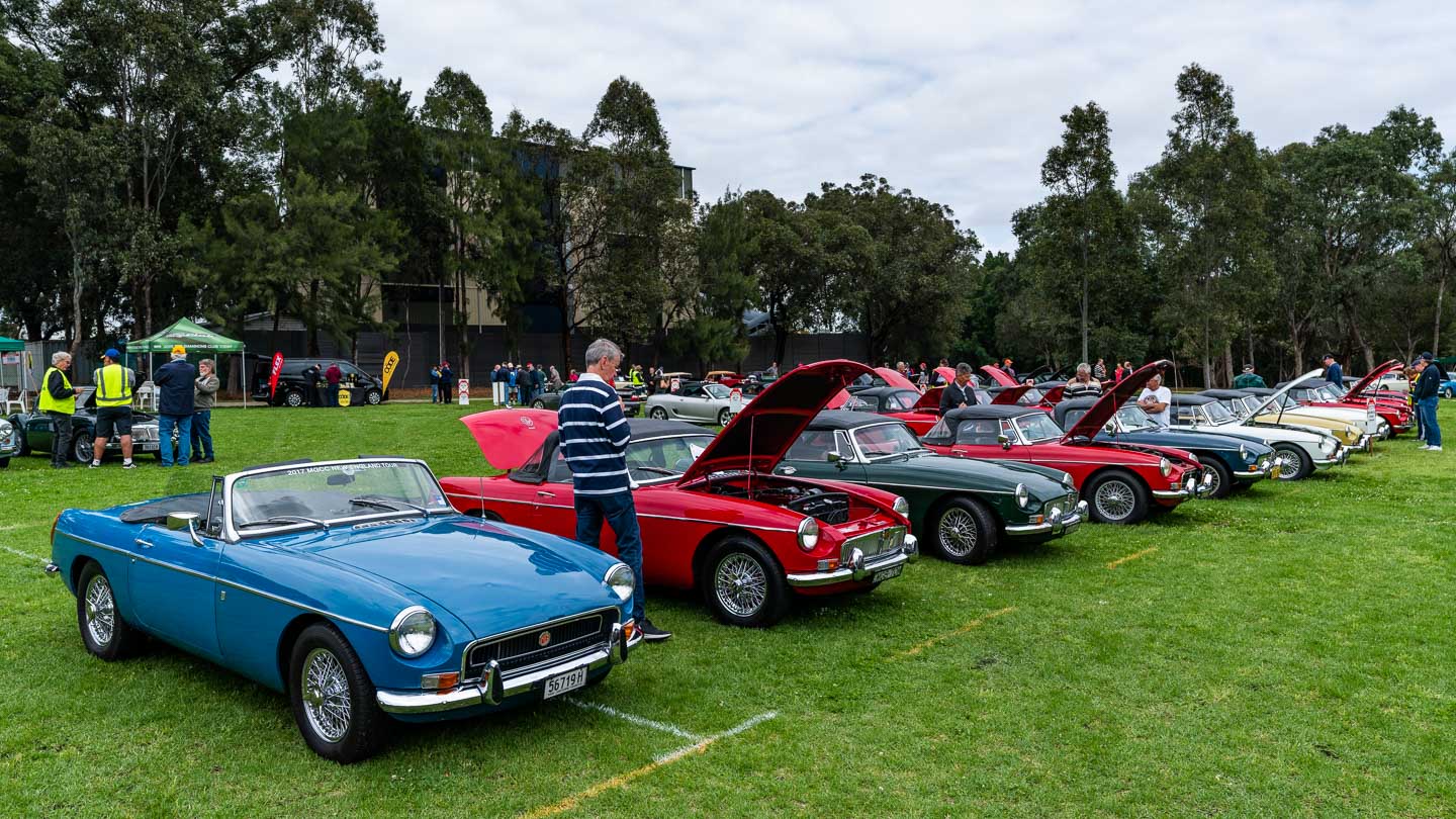 MG Car Club 2018 Concours & Display Day - The MG Car Club Sydney