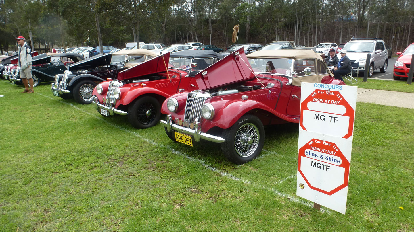 2018 MG Car Club Sydney Concours Display Day