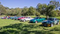 2019 MG RV8 Run to Wollombi Bob Parkinson