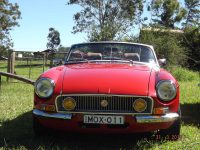 2019 MG RV8 Run to Wollombi Ingo Weinberger