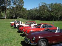 2019 MG RV8 Run to Wollombi Ingo Weinberger