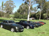 2019 MG RV8 Run to Wollombi Ingo Weinberger