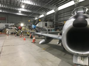 Sabre Mustang Sea Fury Tracker