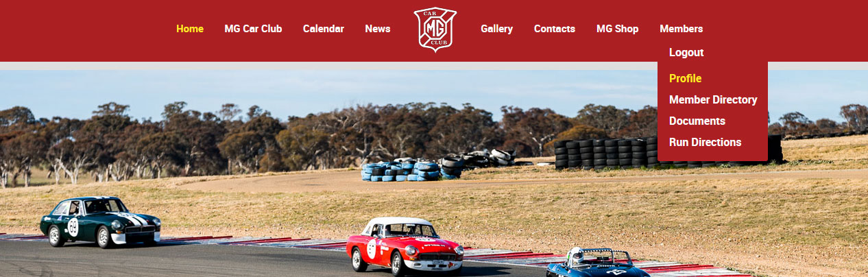 MG Car Club Sydney Profile