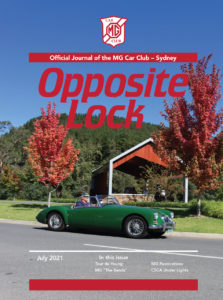 Opposite Lock July 2021