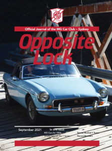 Opposite Lock, September 2021