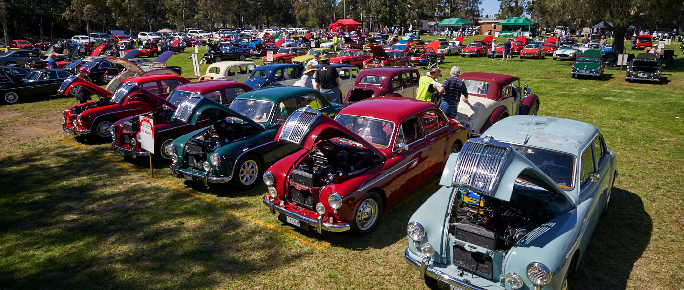 MG Car Club Sydney Concours Display Day