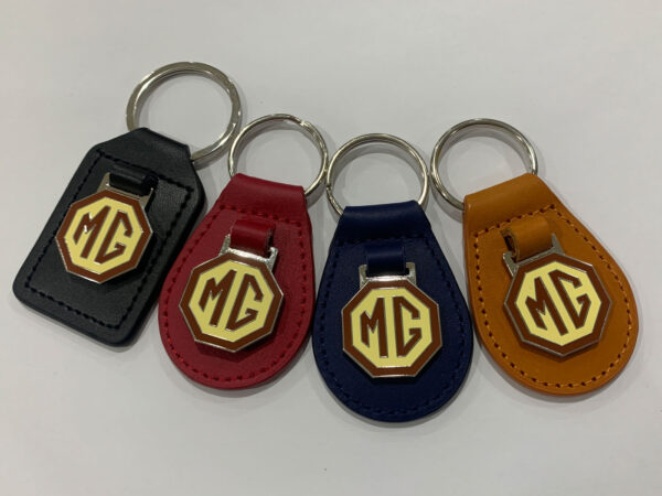 MG Leather Key Fob