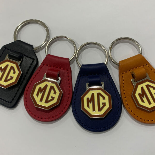 MG Leather Key Fob