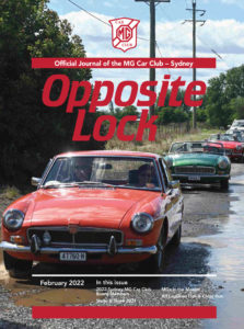 Opposite Lock, February 2022 Cover