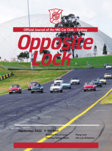 Opposite Lock, September 2022