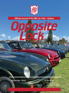 Opposite Lock November 2022