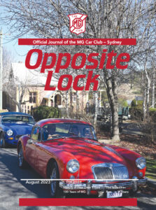 Opposite Lock, August 2023