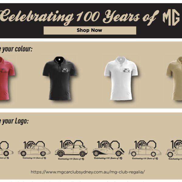 100 Years of MG Regalia