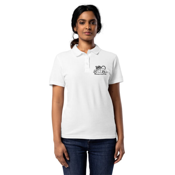 Women’s 100 year MG Y-Type Polo White