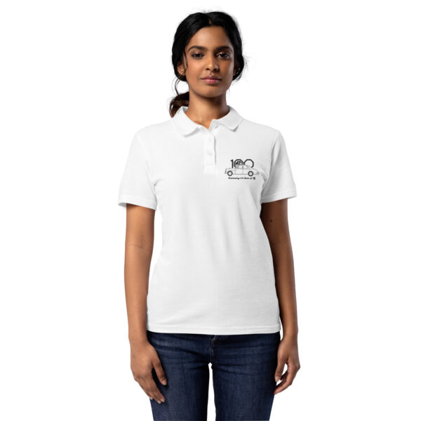 Women’s 100 year MG Magnette Polo White
