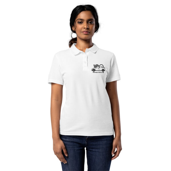 Women’s 100 year MG 4 polo White