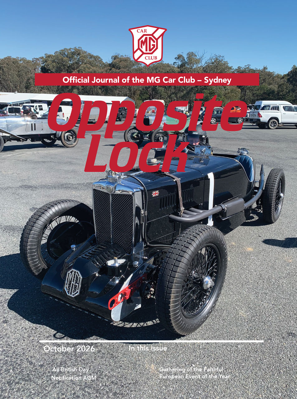 Opposite Lock, October 2026